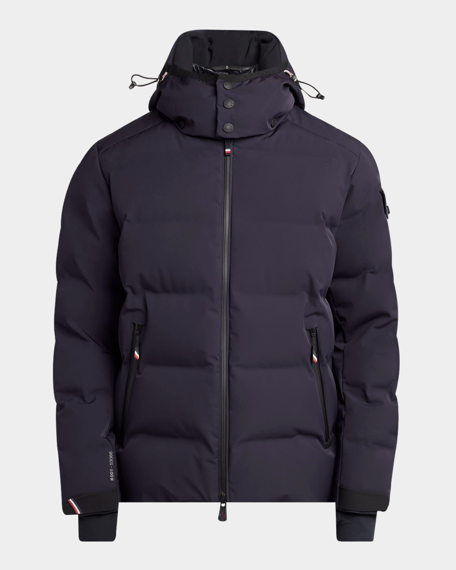 Men's Stretch Nylon Montgetech Puffer Jacket Product Image
