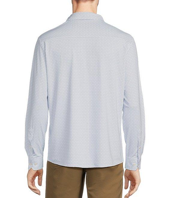 Hart Schaffner Marx Mini Floral Long Sleeve Luxury Performance Sportshirt Product Image