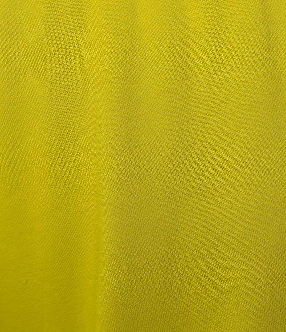 Bryn Walker Bamboo French Terry Elastic Waist Flare Leg Crop Pants Product Image