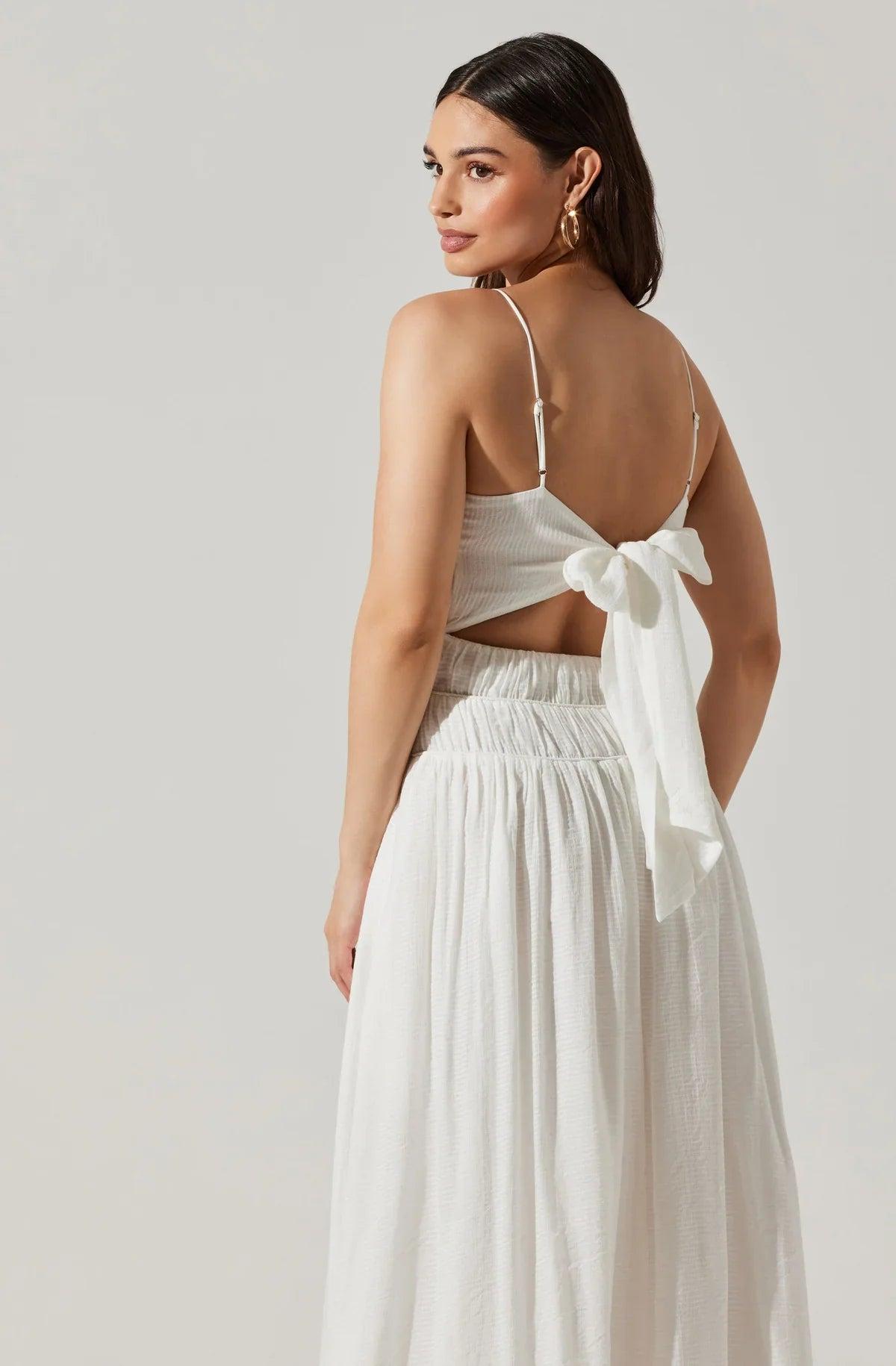 FINAL SALE ASTR the Label | Andrina Dress | White Product Image