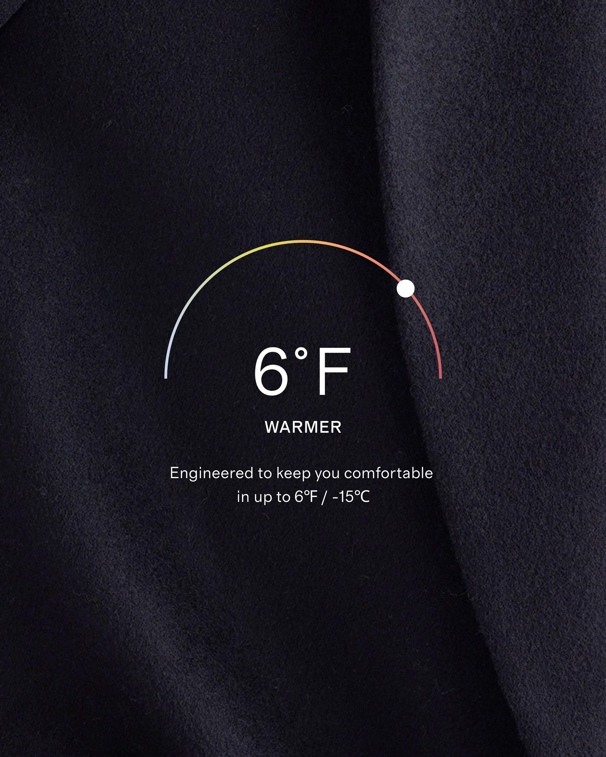 Quince | Women's Italian Wool Cocoon Coat Wool/Nylon Product Image