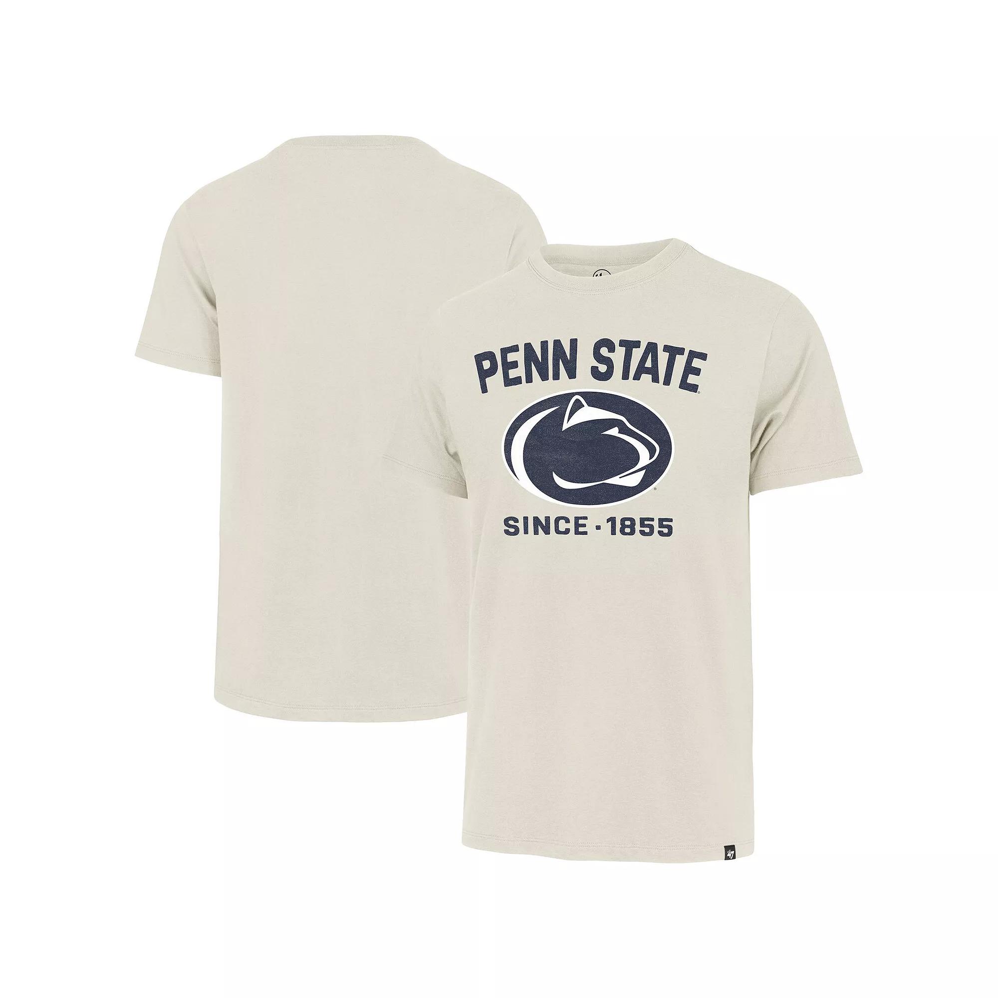Men's '47 Cream Penn State Nittany Lions Duster Franklin T-Shirt,  Product Image