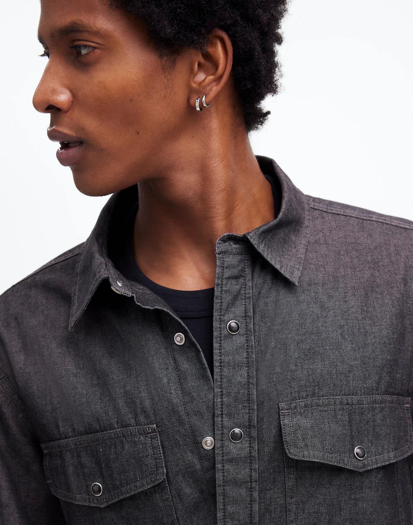 Western Easy Shirt in Chambray Product Image
