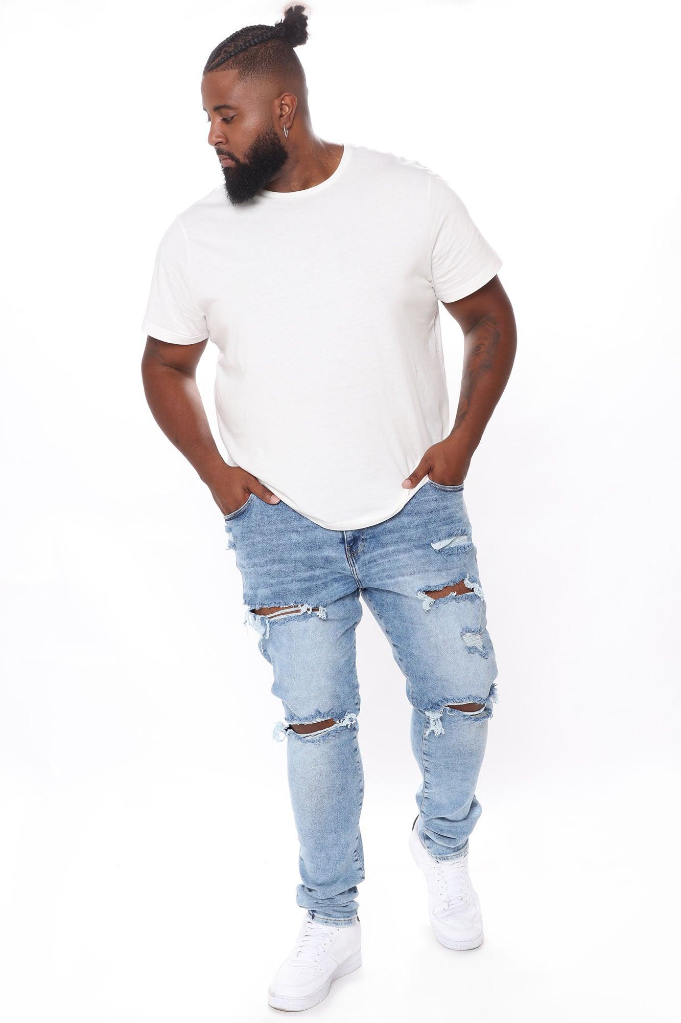 Ride Along Stacked Skinny Jeans - Medium Wash Product Image