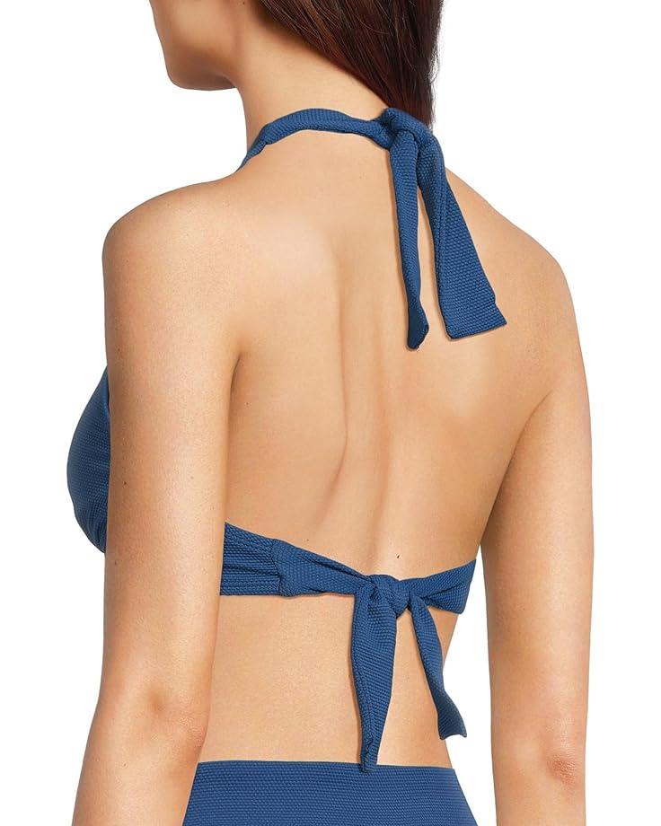 Modern Edge Rib Mira Buckle Halter Top Product Image