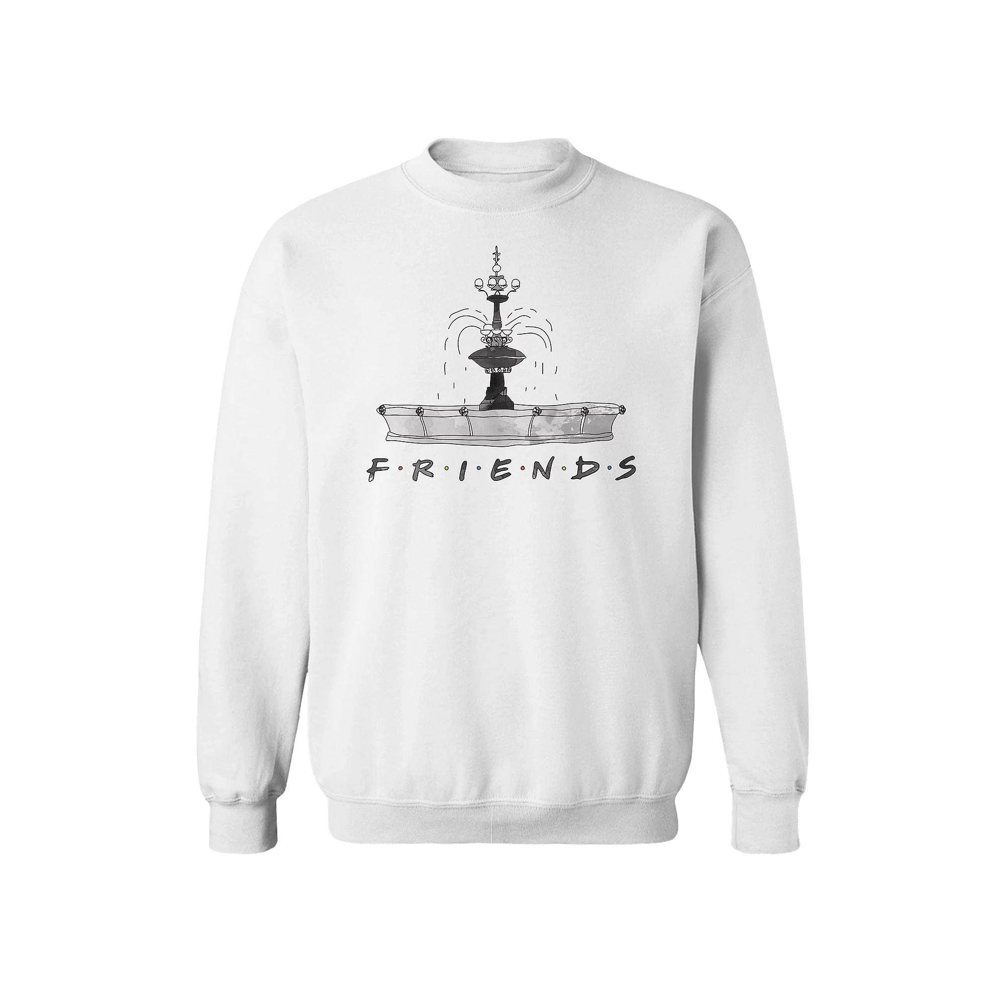 Men's Fountain Sketch Graphic Crew Sweatshirt, Adult Unisex,  Product Image