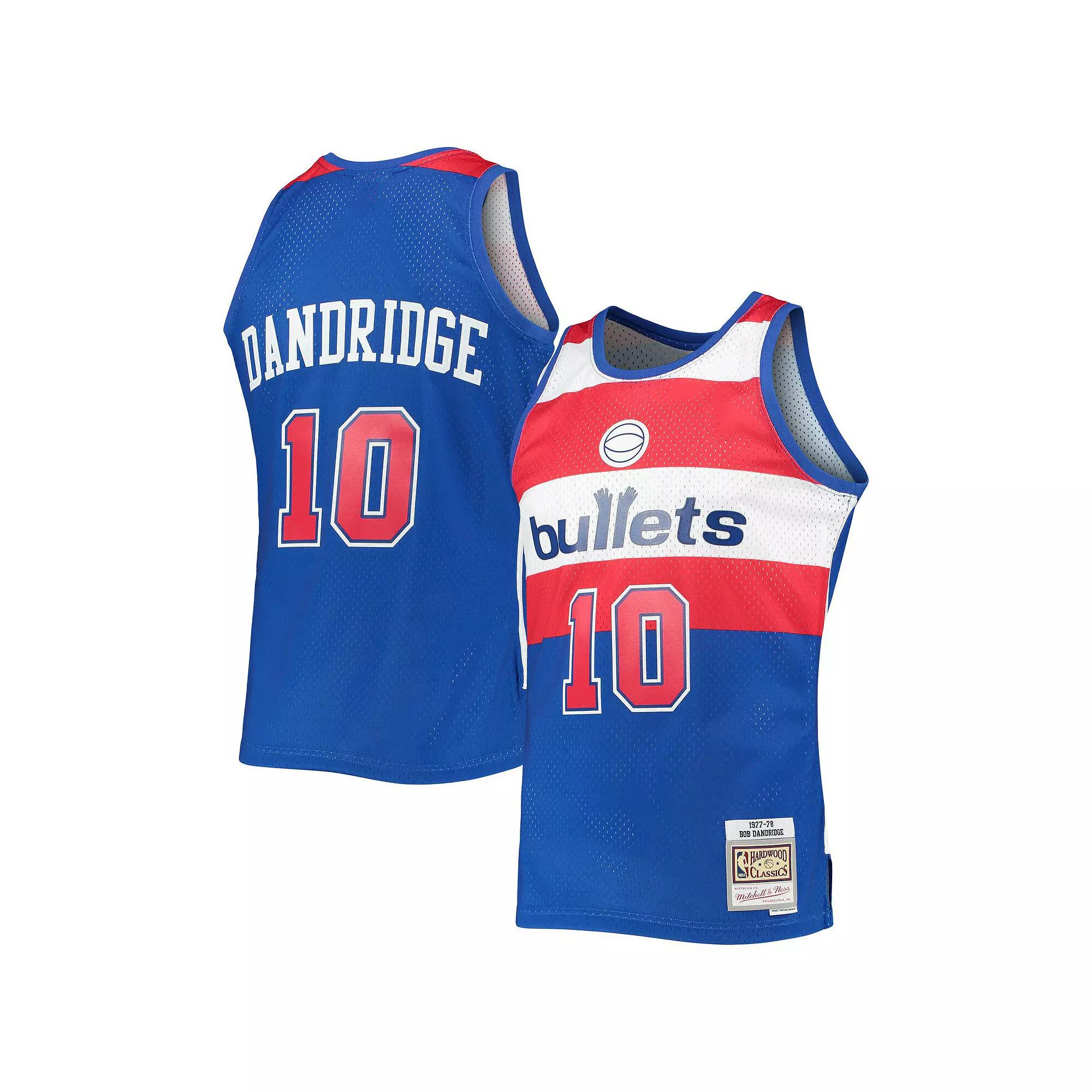 Men's Mitchell & Ness Bob Dandridge Blue Washington Bullets 1977-78 Hardwood Classics Swingman Jersey, Size: Small, Nba Blue Product Image