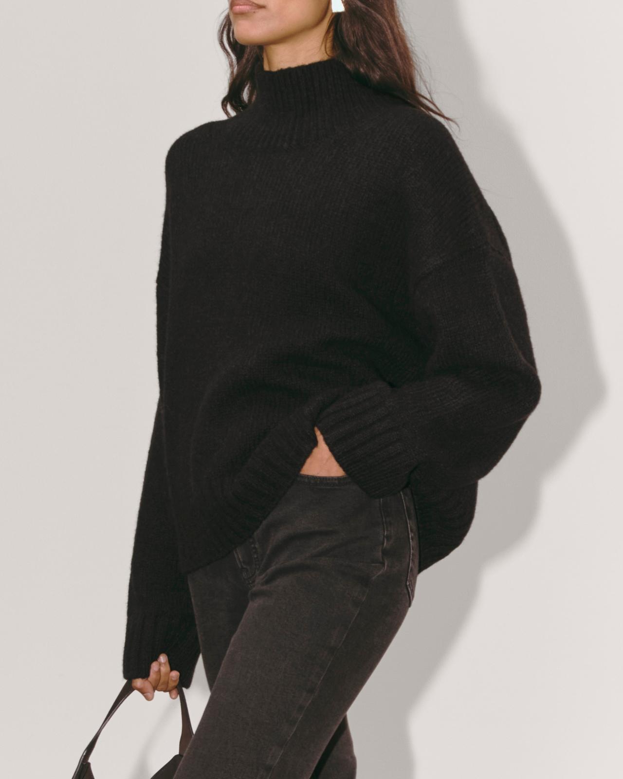 Womens Cloud Oversized Turtleneck Sweater by Everlane Product Image