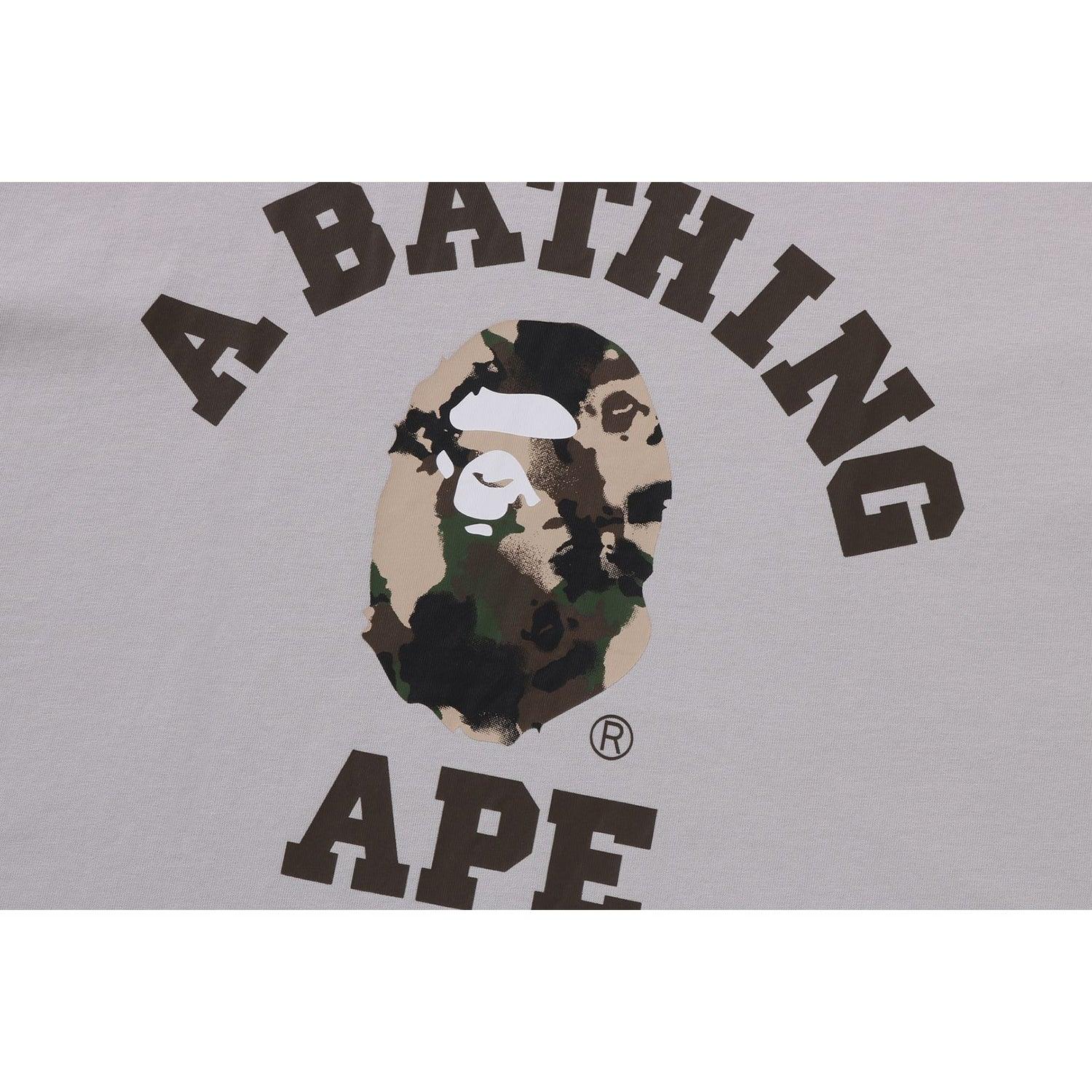 MAP CAMO COLLEGE RELAXED FIT TEE MENS Male Product Image