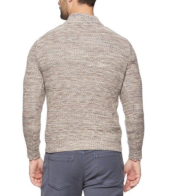 Flag and Anthem Long Sleeve Stratton Marled Quarter-Zip Sweater Product Image
