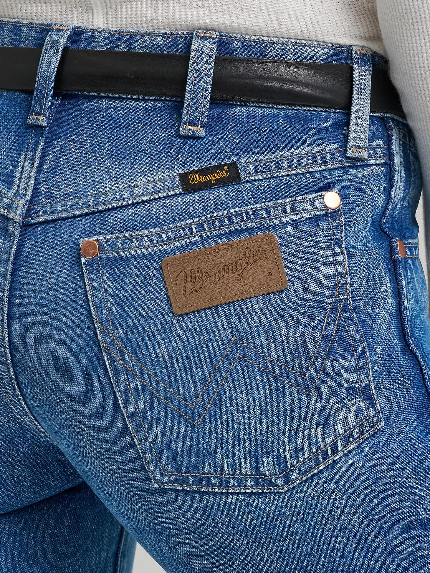 Women's Low Rise Cowboy Jean in Lasso Lagoon Product Image