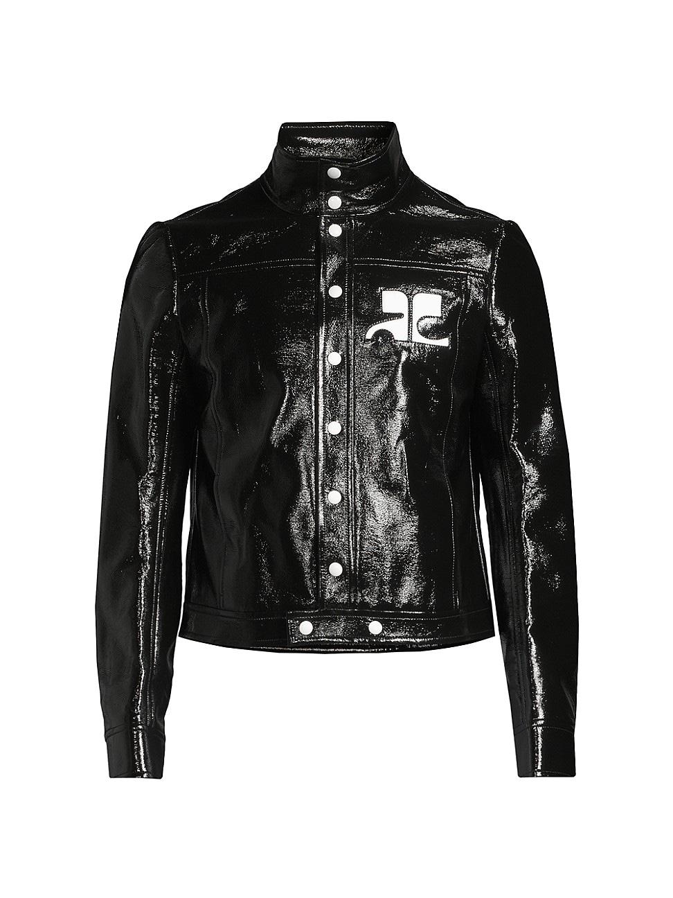 Mens Vinyl Logo Jacket Product Image