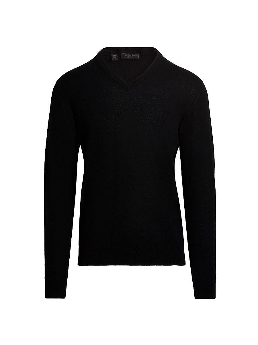 Mens COLLECTION Cashmere V-Neck Sweater Product Image