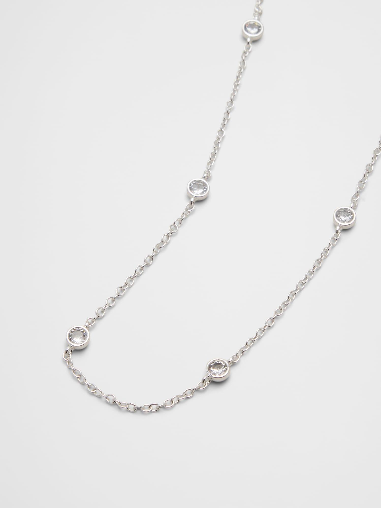 Delicate Cubic Zirconia Necklace Product Image