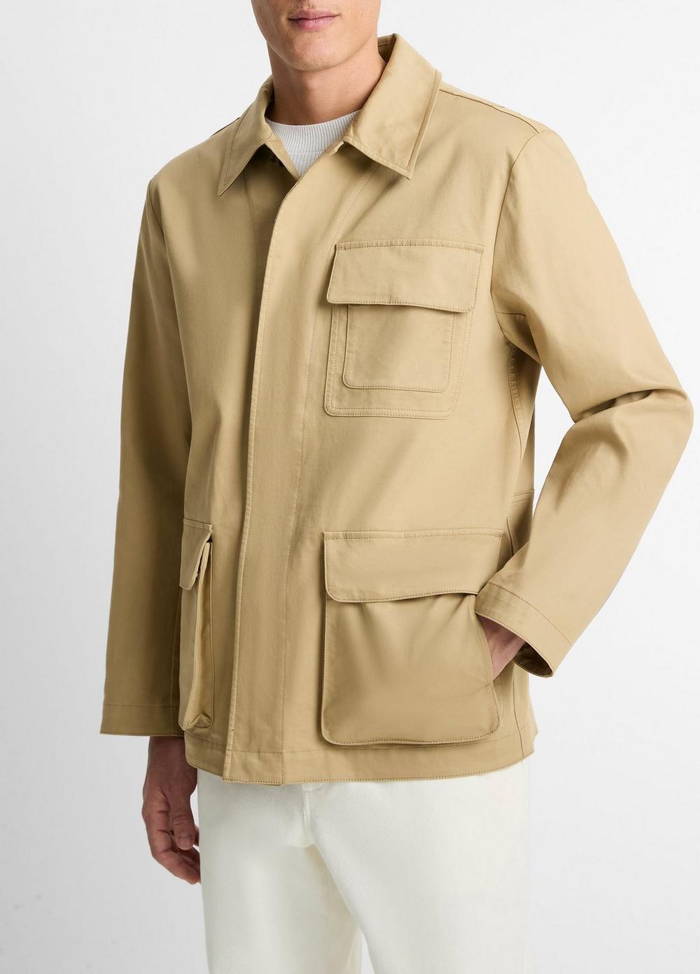 Italian Bonded Cotton Hunting Jacket Product Image