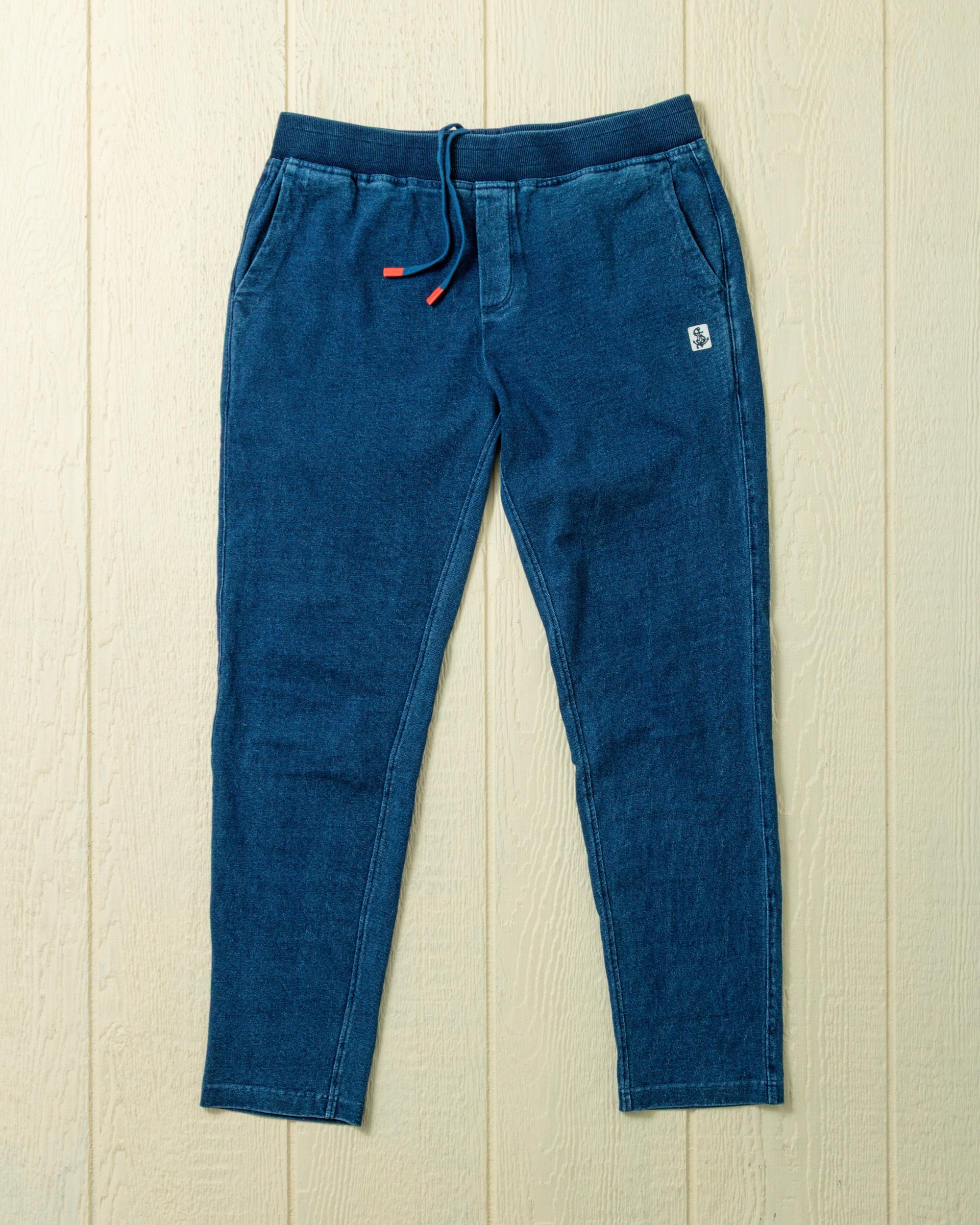 Monterey Sweat Pant in Washed Indigo Product Image
