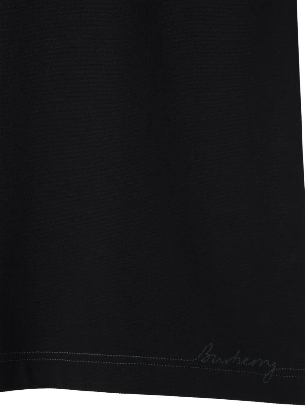 logo-embroidered cotton polo shirt Product Image