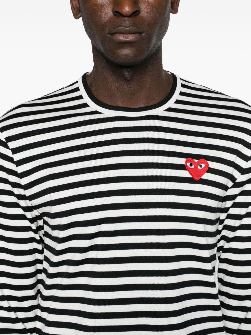 striped T-shirt Product Image