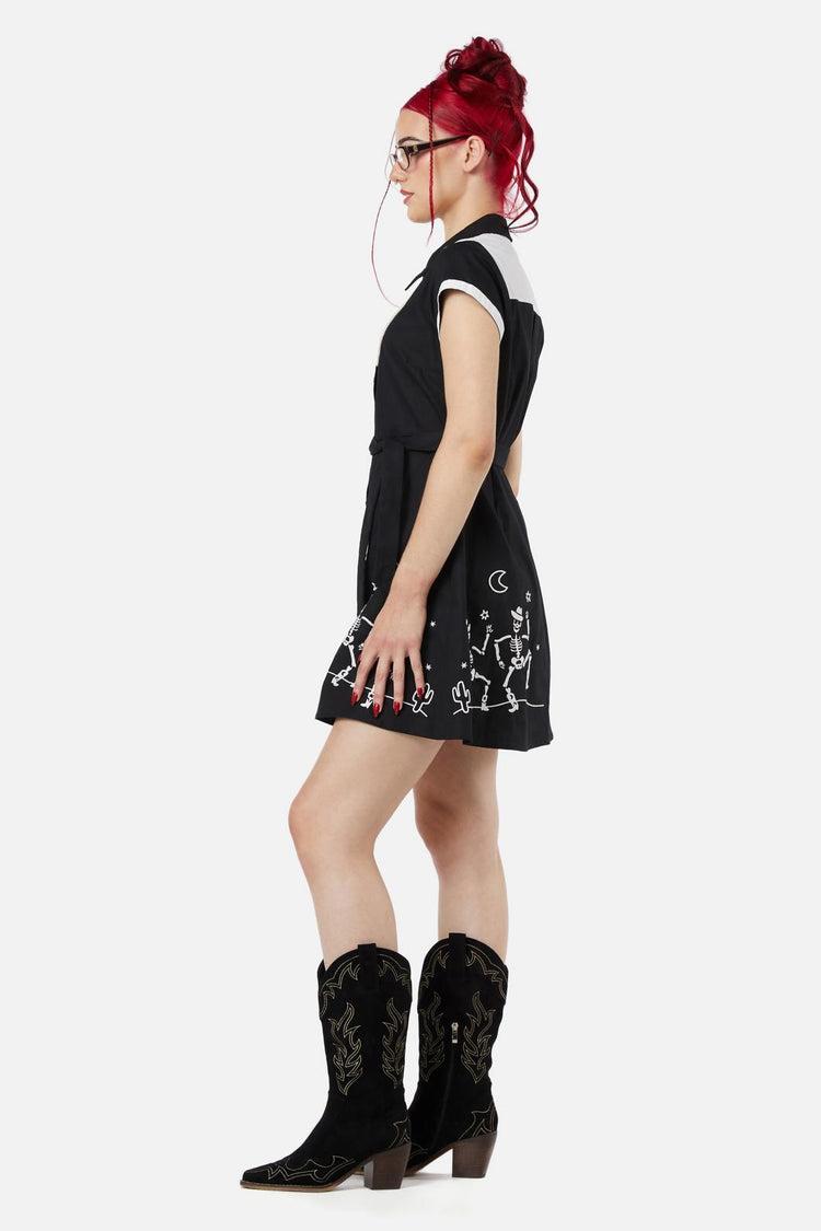 Skelly Skater Dress Product Image