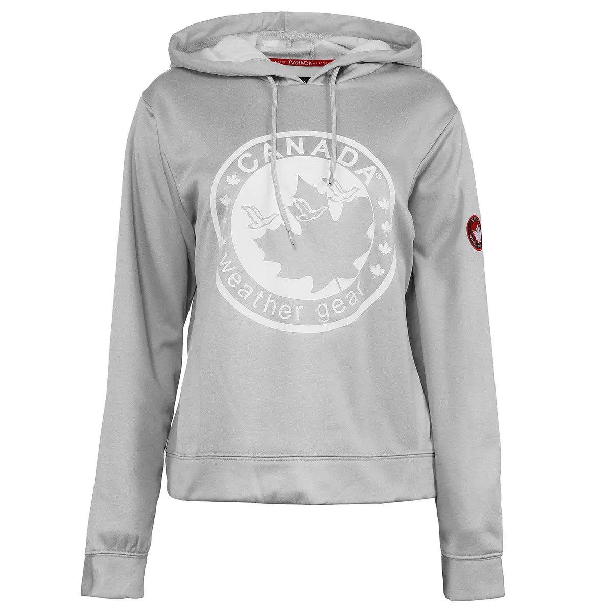Canada Weather Gear Women's Logo Printed Cowl Neck Fleece Hoodie Female Product Image