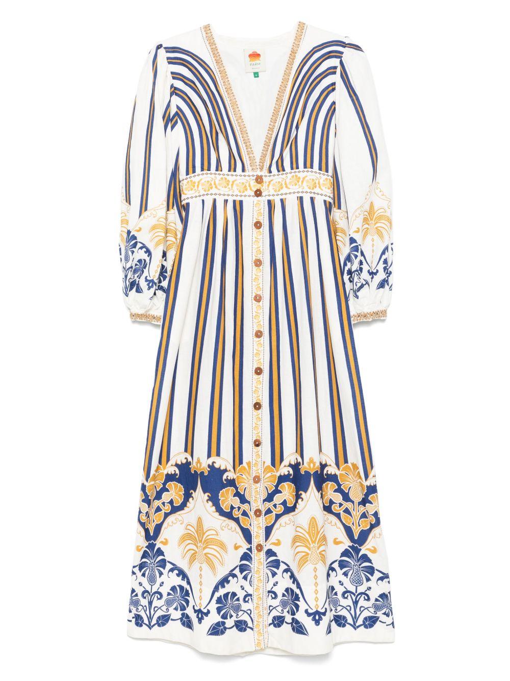 graphic-print maxi dress Product Image