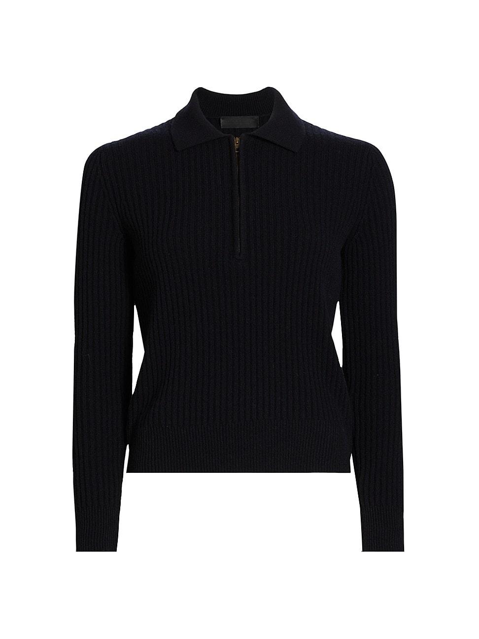 Womens Braxton Wool Rib-Knit Sweater Product Image