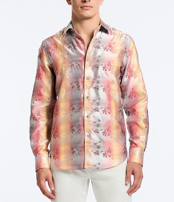 Robert Graham Sunset Trellis Long Sleeve Woven Shirt Product Image