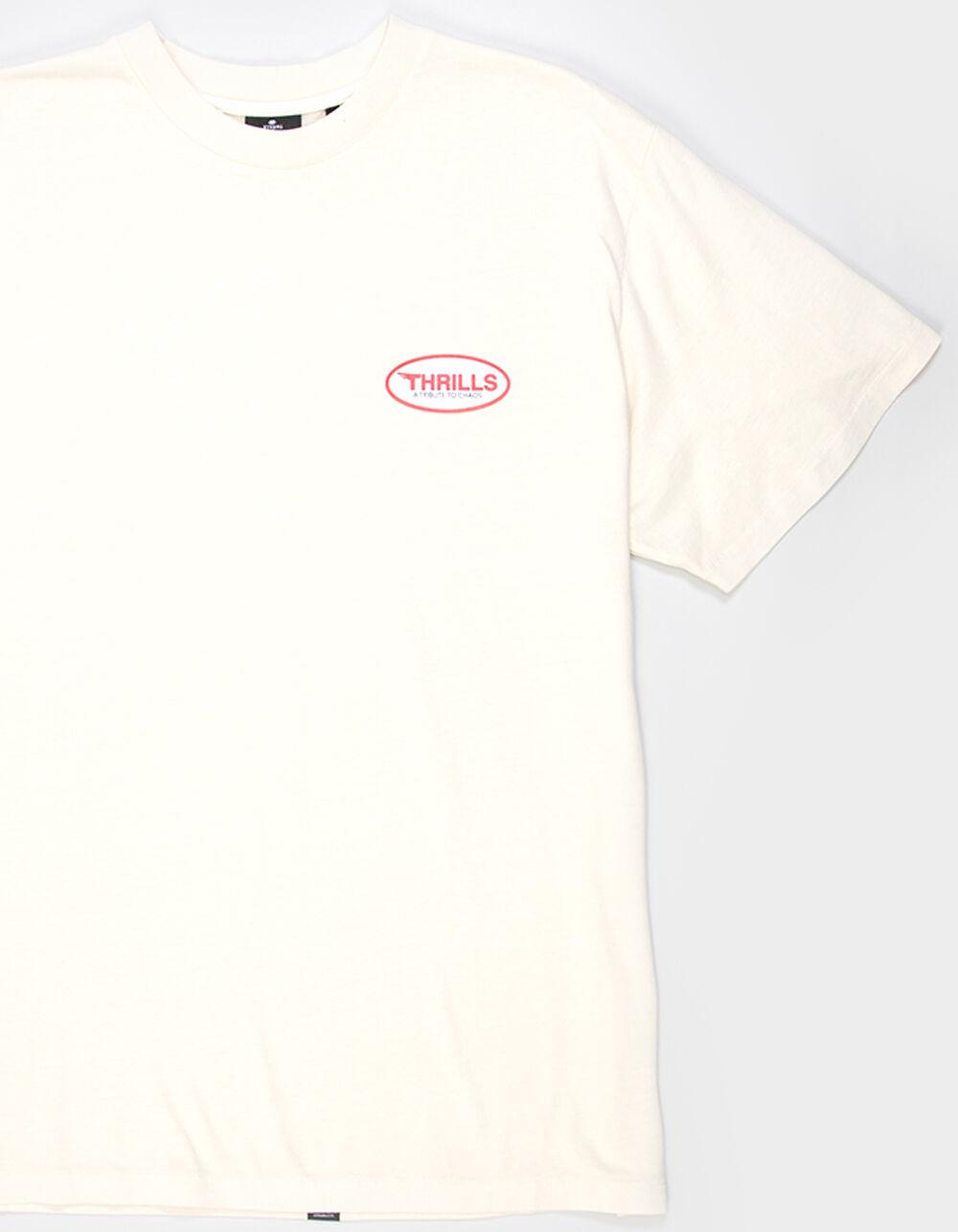 THRILLS Tribute To Chaos Mens Tee - CREAM Product Image