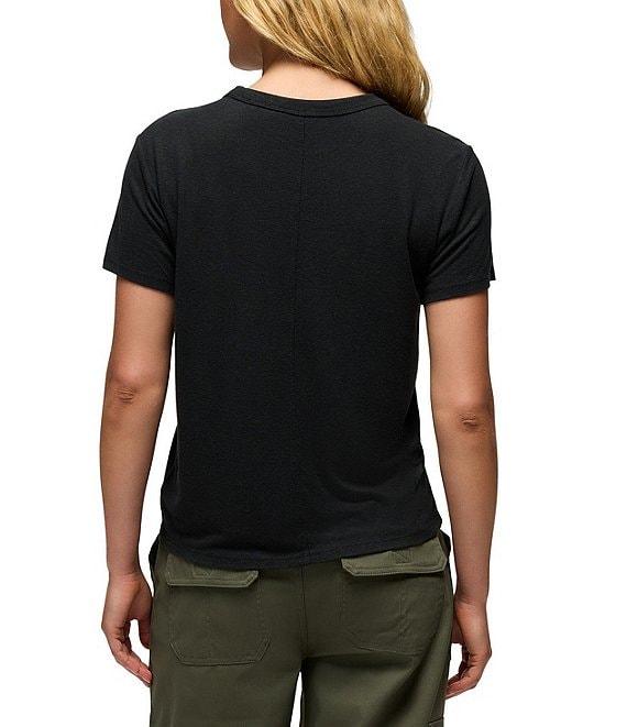 prAna Cozy Up Jersey Knit Crew Neck Short Sleeve Tee Product Image