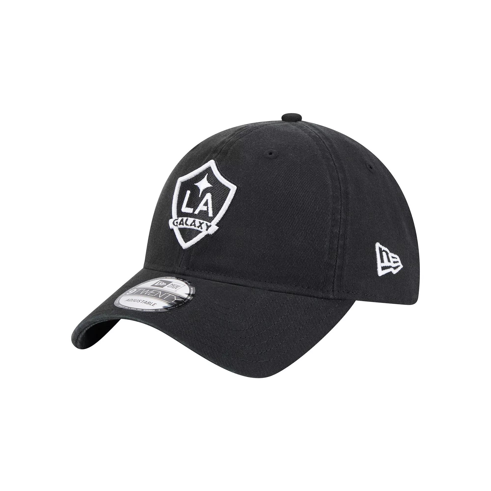 Men's New Era  Black LA Galaxy 2025 Kickoff 9TWENTY Adjustable Hat Product Image