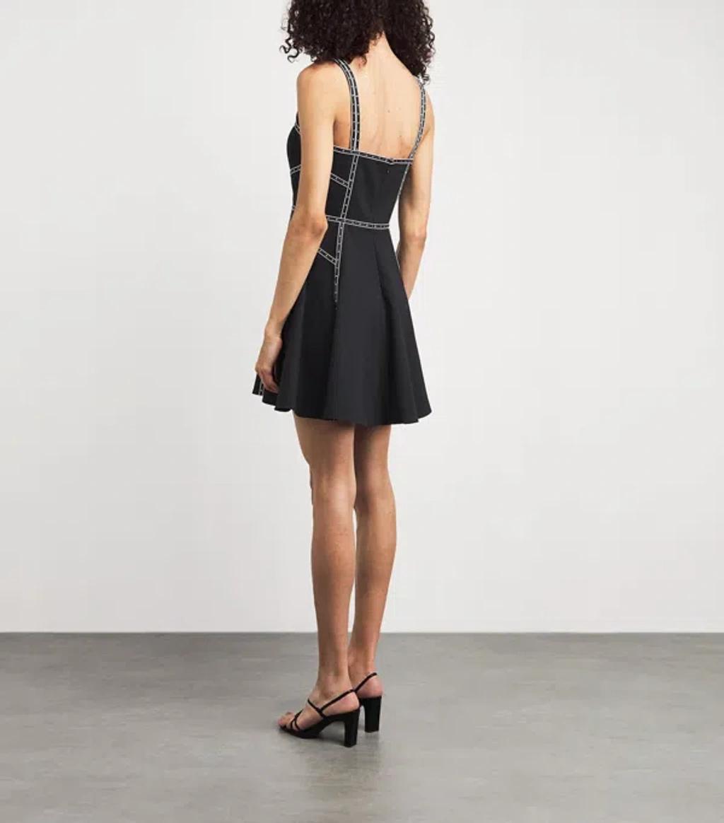 CINQ À SEPT Cinq A Sept Jelena Ribbon Embellished Dress In Multi Product Image