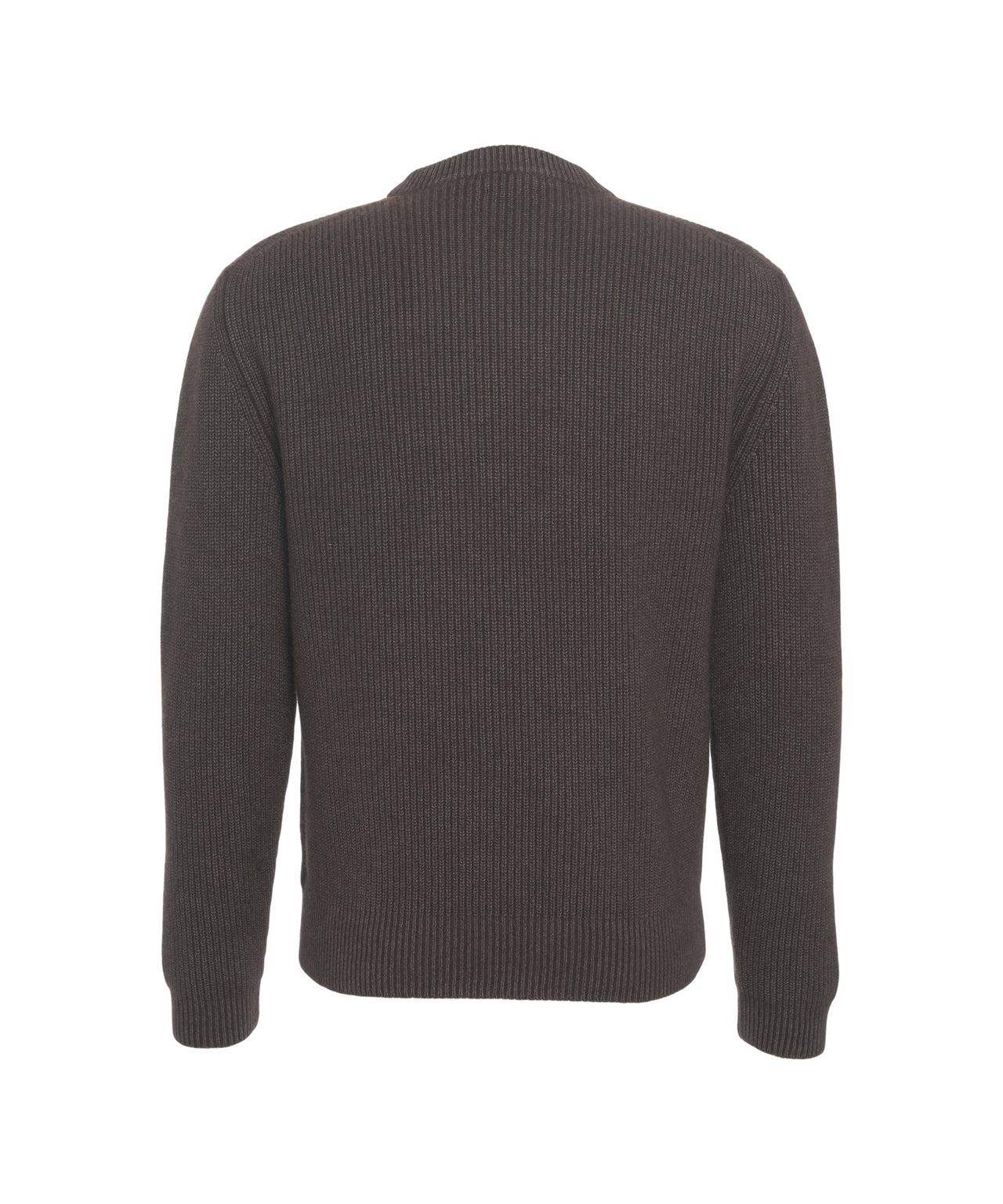 Cashmere knit sweater Product Image