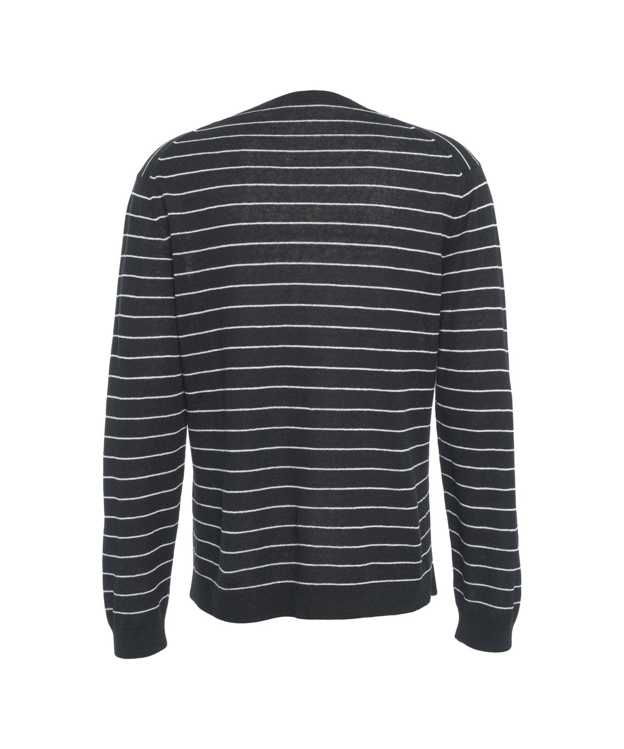 Striped knit sweater Product Image