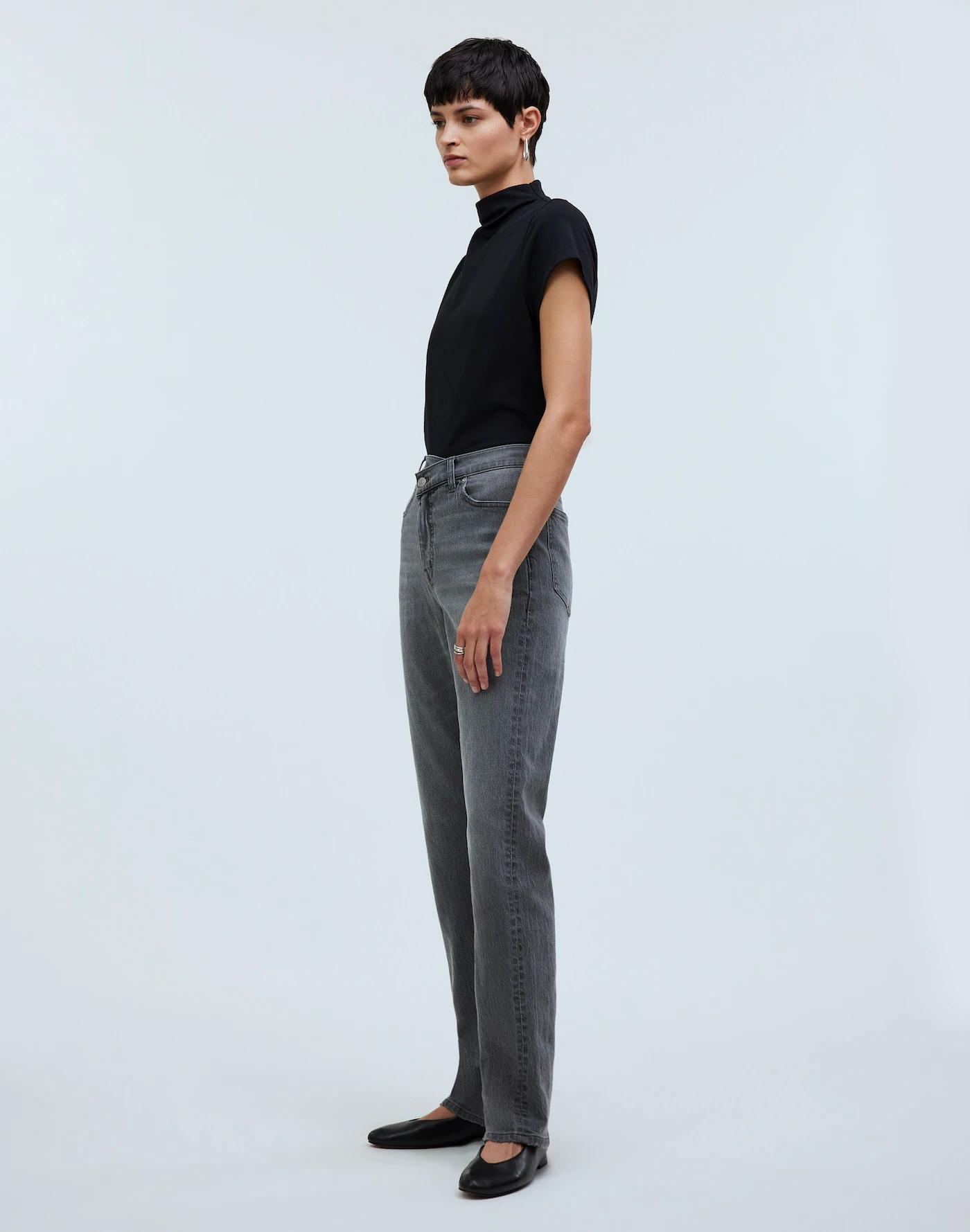 The '90s Straight Jean in Burwick Wash: Cross-Tab Edition Product Image