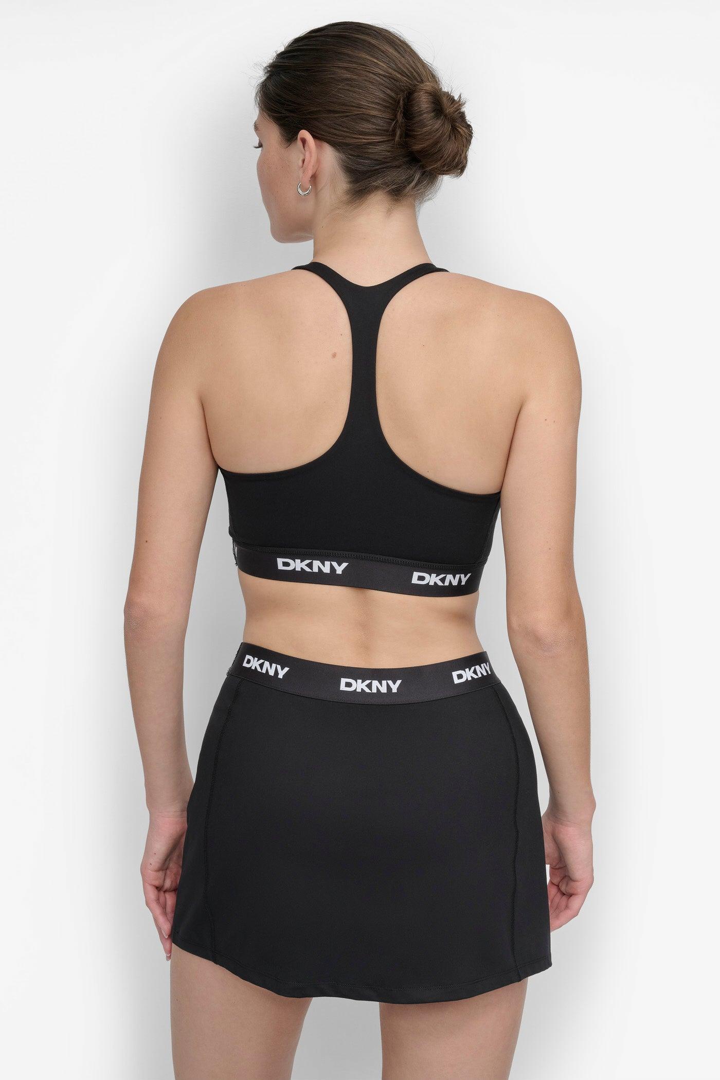 LOGO ELASTIC SCOOP NECK RACERBACK BRA Product Image