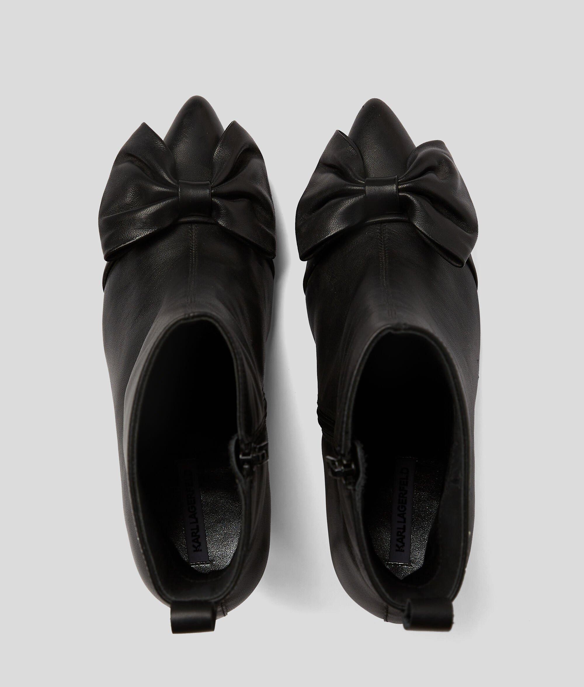 SARABANDE BOW ANKLE BOOTS Product Image