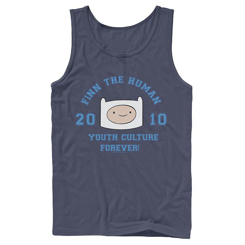 Men's Cartoon Network Adventure Time Finn The Human Youth Culture Forever Tank Top,  Product Image