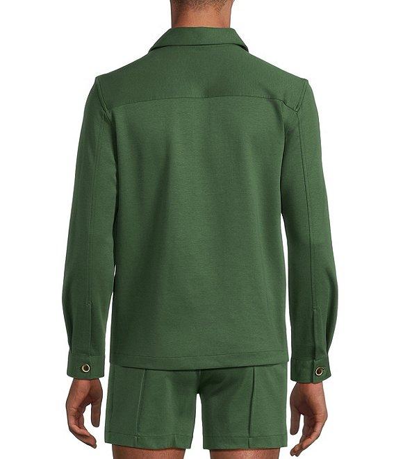 Murano From The Garden Collection Slim Fit Neoprene Shirt Jacket Product Image