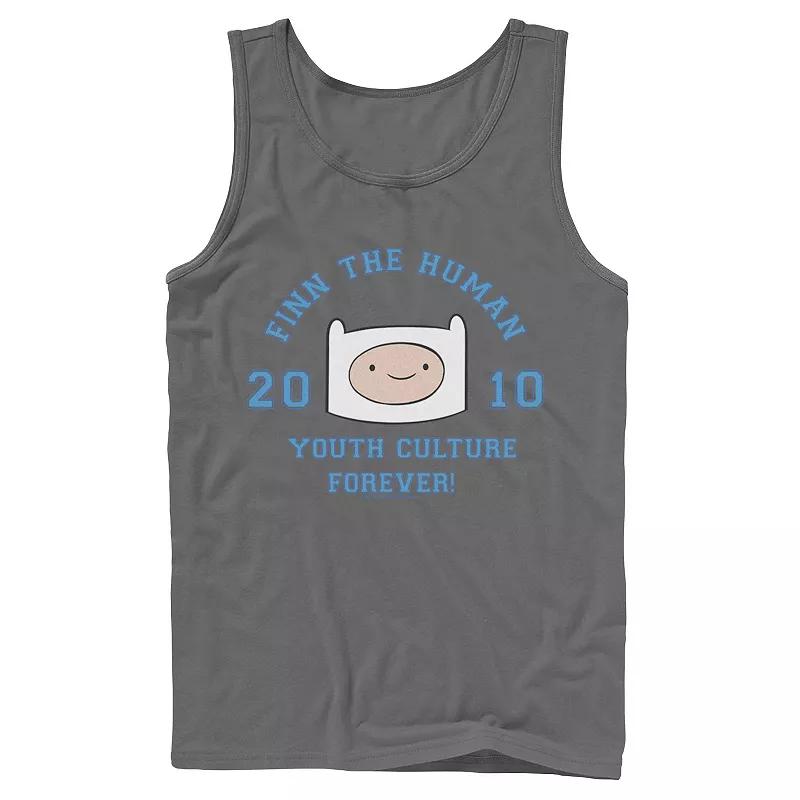 Men's Cartoon Network Adventure Time Finn The Human Youth Culture Forever Tank Top,  Product Image