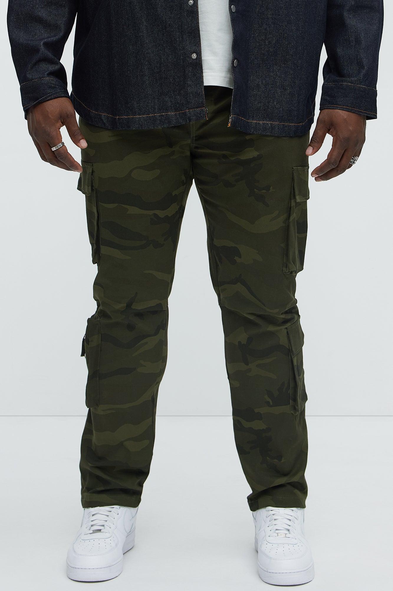 Stay On It Skinny Cargo Pants - Camouflage Male Product Image