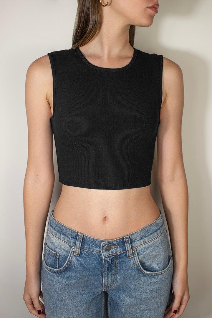 Crop top back opening Product Image