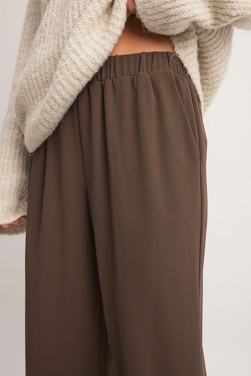 Relaxed Mid Waist Trousers Product Image