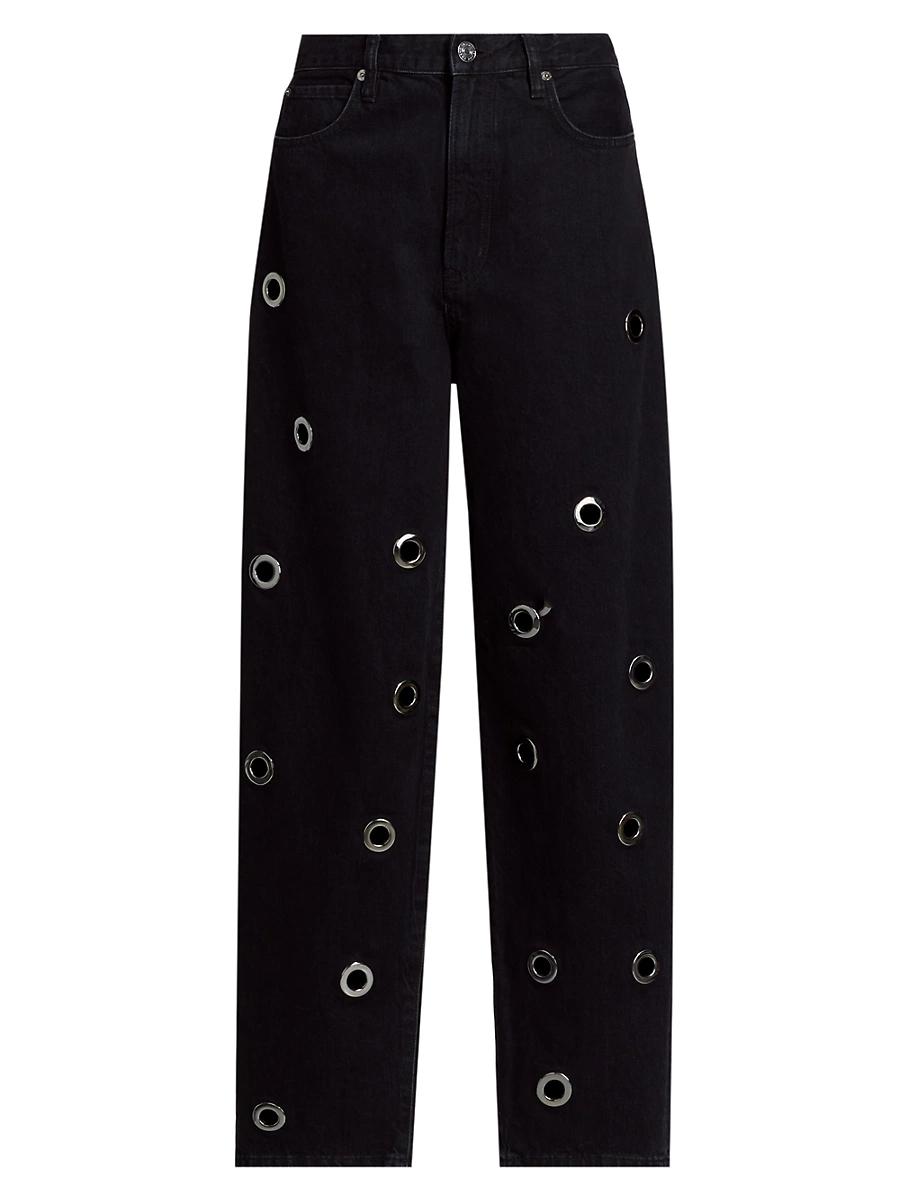 Womens The Narrow Grommet Jeans Product Image