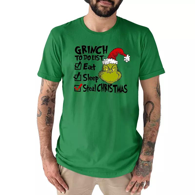 Big & Tall Dr. Seuss To Do List Tee, Men's,  Product Image