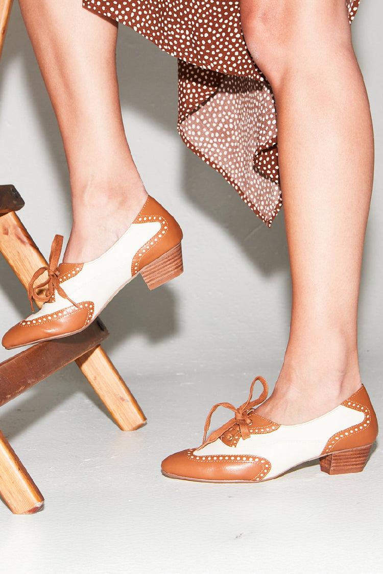 Demi Vintage Saddle Shoes Product Image