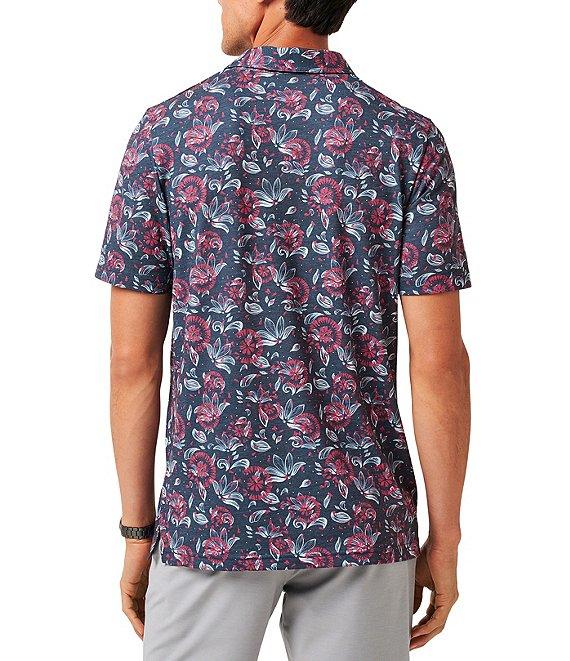 TravisMathew Featherweight Flourish Short Sleeve Polo Shirt Product Image
