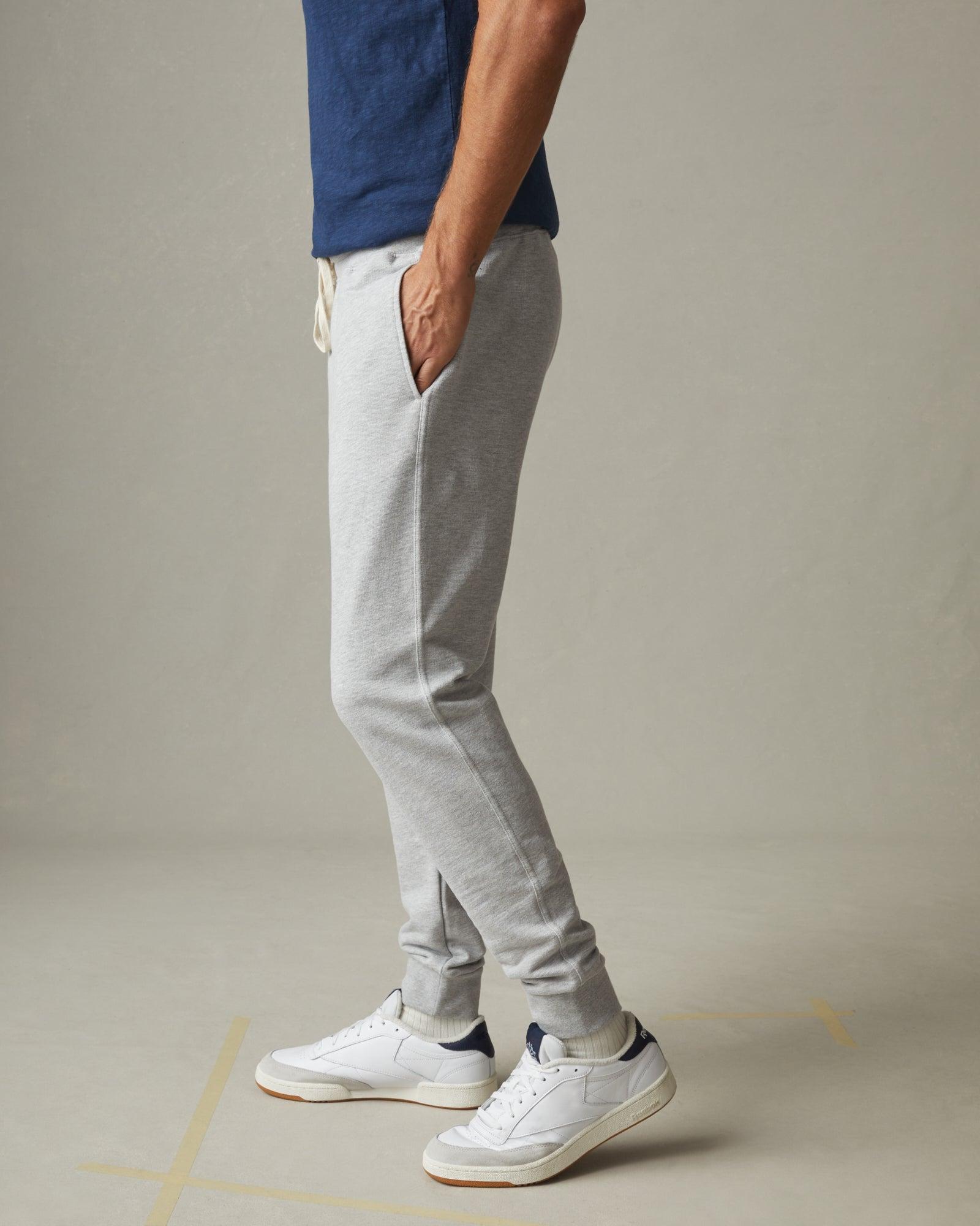 Men's French Terry Jogger - Ash Heather Male Product Image