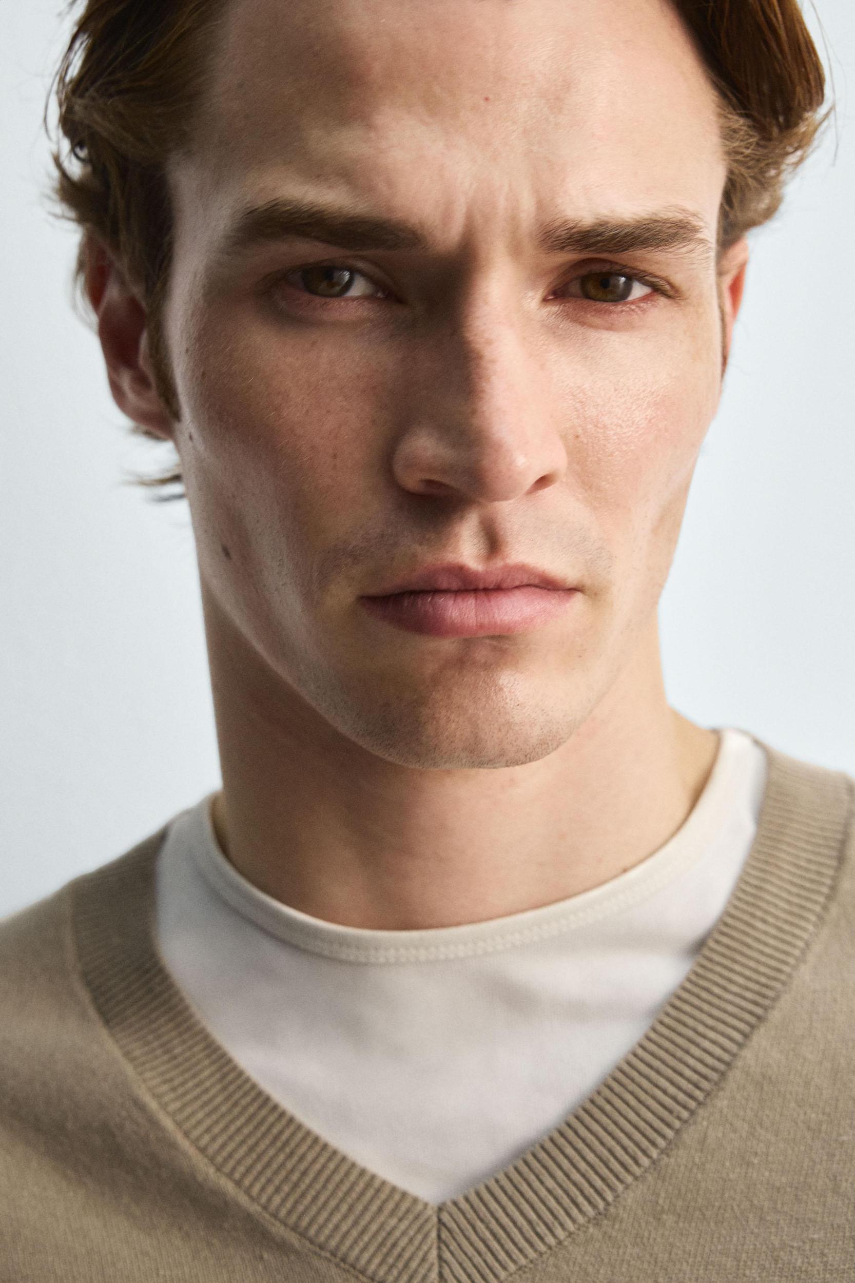 COTTON-RAMIE SWEATER Product Image