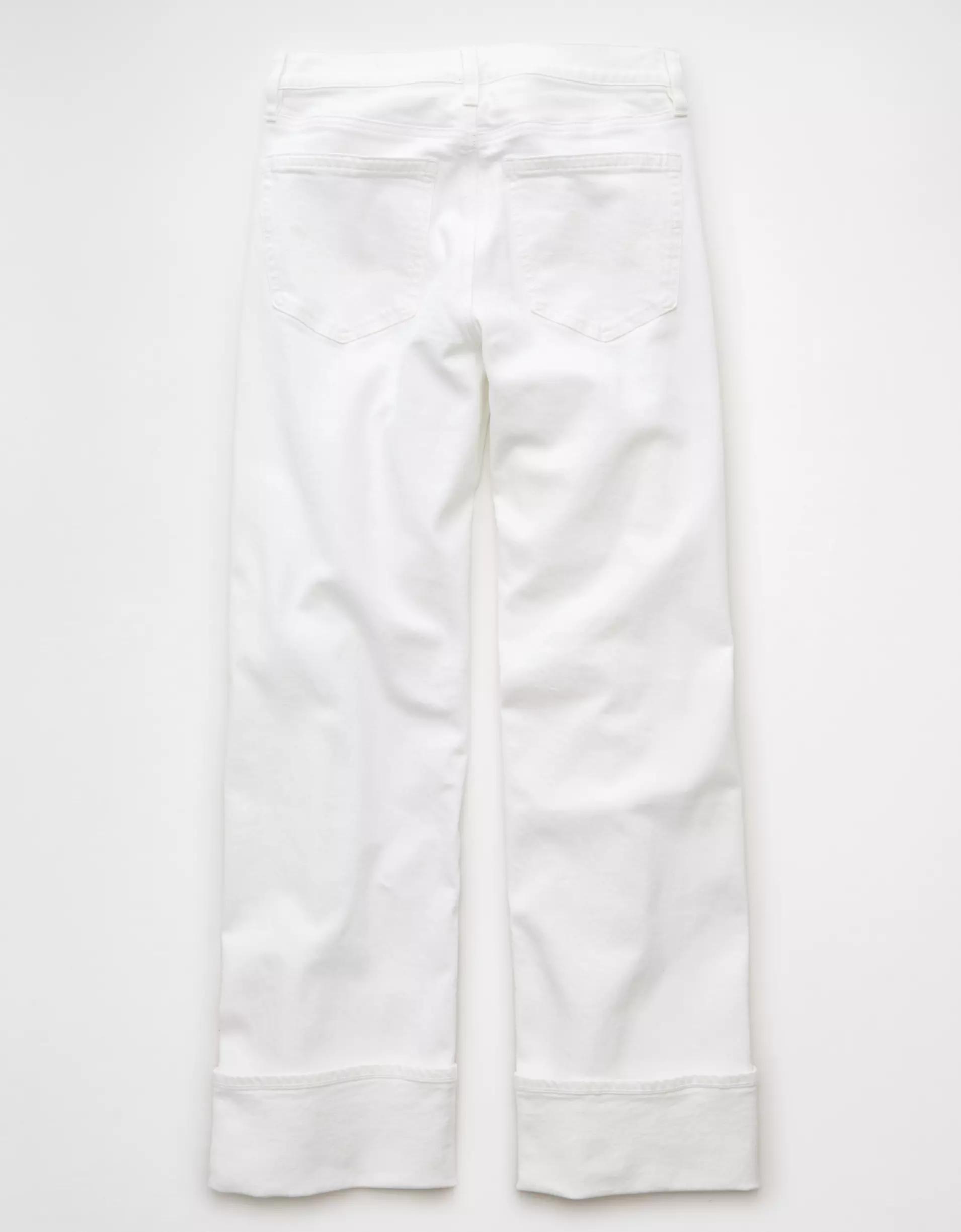 AE Stretch High-Waisted Stovepipe Jean Product Image