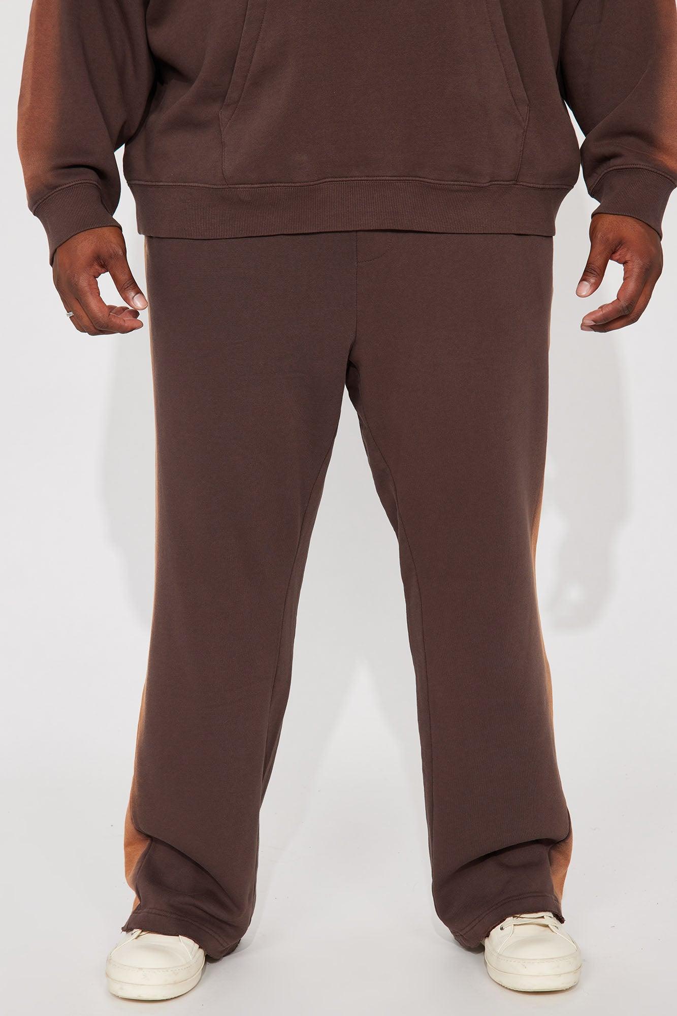 Tyson All You Flared Sweatpants - Brown Product Image